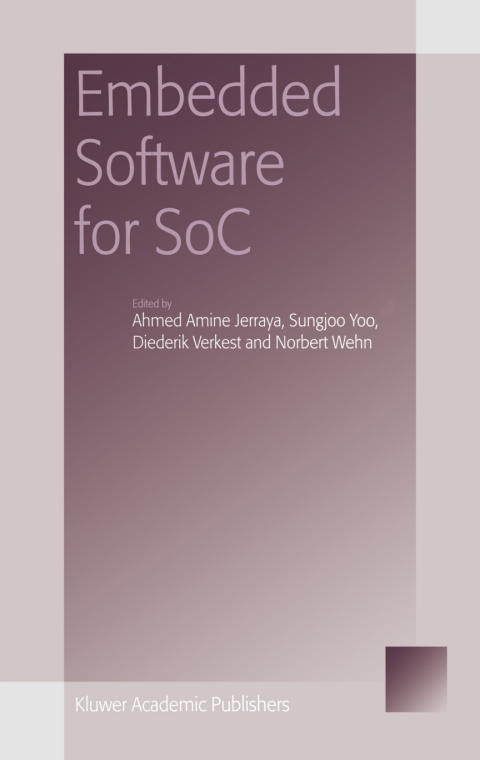 Cover image for book Embedded Software for SoC