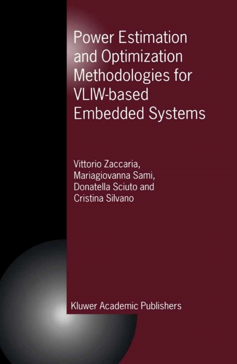 Cover image for book Power Estimation and Optimization Methodologies for VLIW-based Embedded Systems