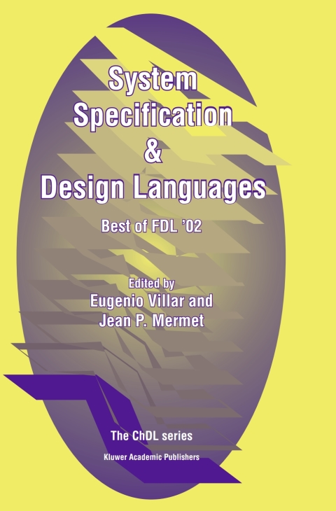 Cover image for book System Specification & Design Languages