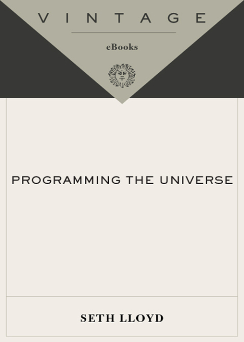 Cover image for book Programming the Universe
