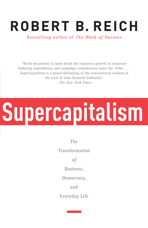 Cover image for book Supercapitalism