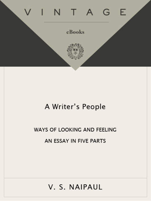 Cover image for book A Writer's People