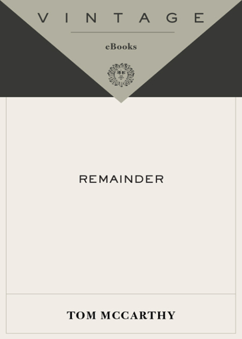 Cover image for book Remainder