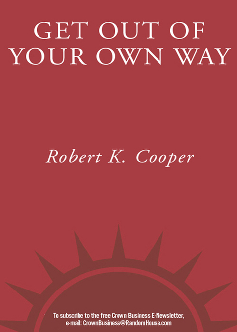 Cover image for book Get Out of Your Own Way