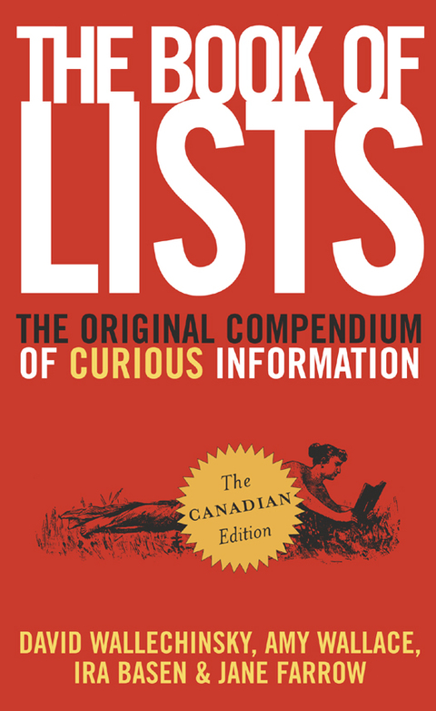Cover image for book The Book of Lists