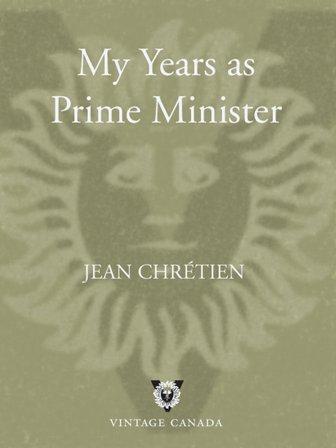 Cover image for book My Years as Prime Minister