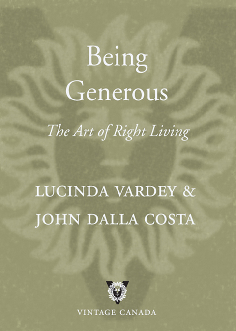 Cover image for book Being Generous