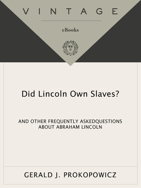 Cover image for book Did Lincoln Own Slaves?