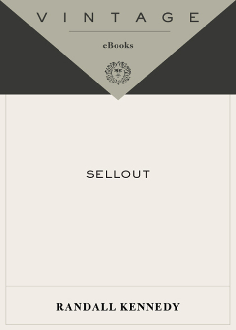 Cover image for book Sellout