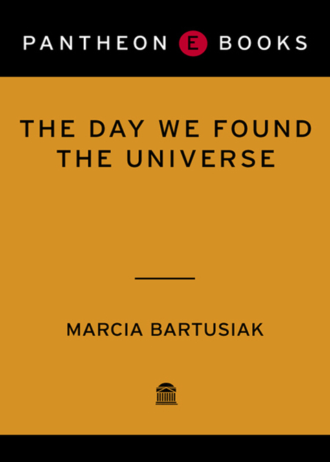 Cover image for book The Day We Found the Universe
