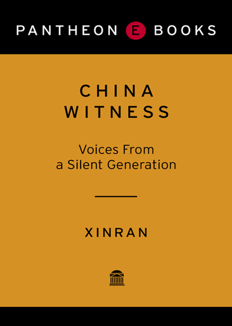 Cover image for book China Witness