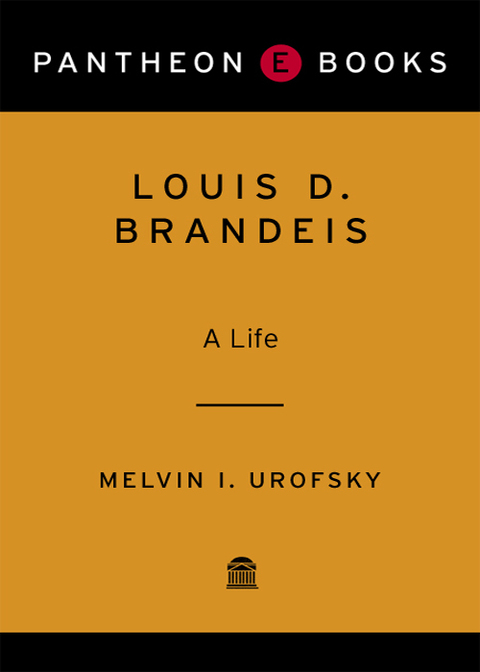 Cover image for book Louis D. Brandeis