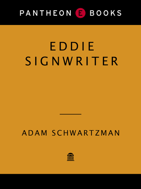 Cover image for book Eddie Signwriter