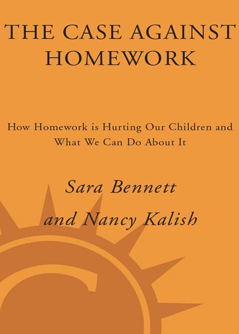 Cover image for book The Case Against Homework