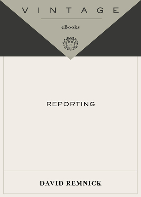 Cover image for book Reporting