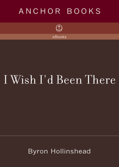 Cover image for book I Wish I'd Been There
