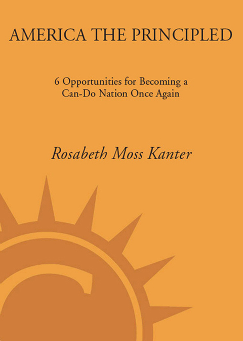 Cover image for book America the Principled