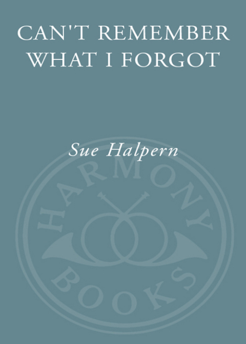 Cover image for book Can't Remember What I Forgot