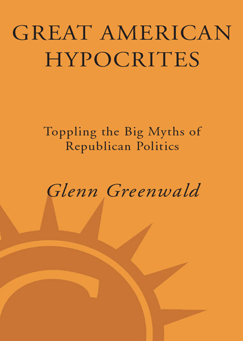 Cover image for book Great American Hypocrites