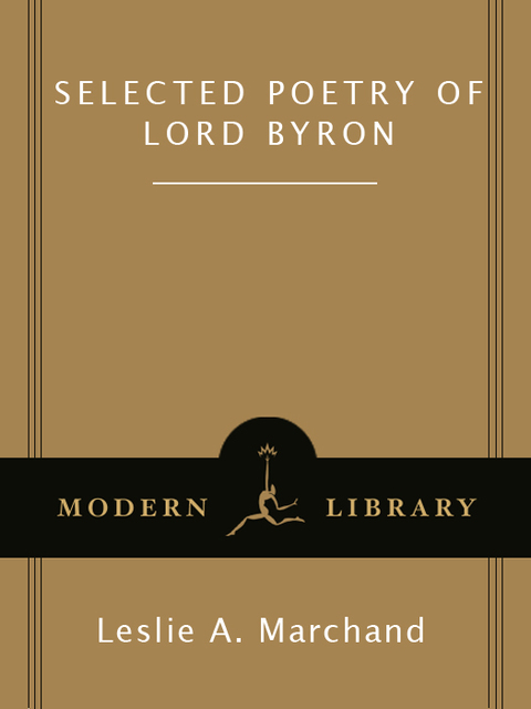 Cover image for book Selected Poetry of Lord Byron