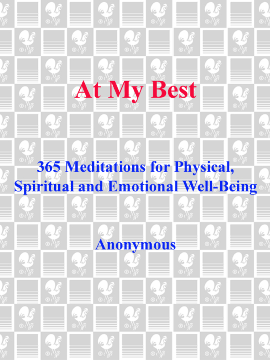 At My Best (eBook) - Anonymous,