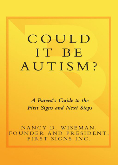 Cover image for book Could It Be Autism?