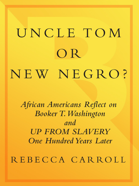 Cover image for book Uncle Tom or New Negro?