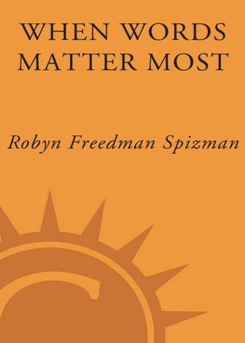 Cover image for book When Words Matter Most