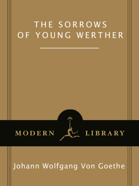 Cover image for book The Sorrows of Young Werther