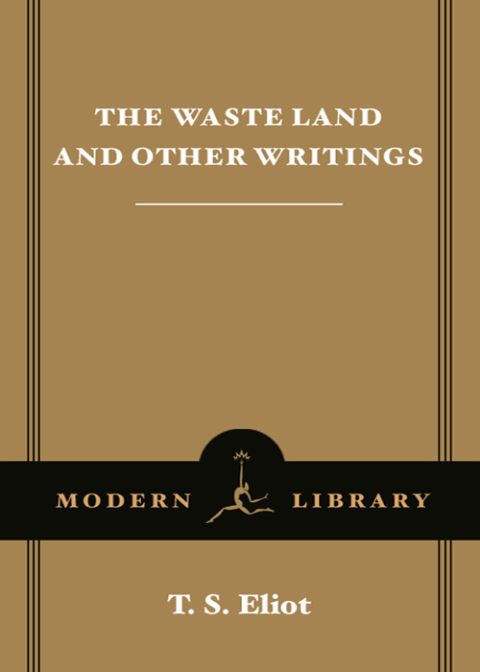 Cover image for book The Waste Land and Other Writings