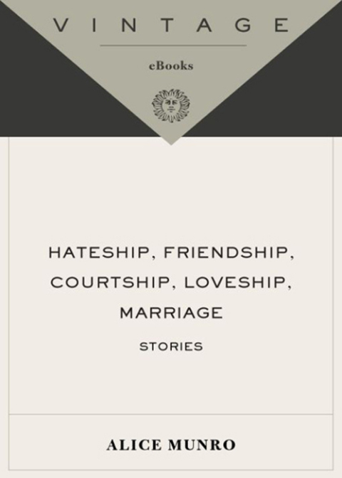 Cover image for book Hateship, Friendship, Courtship, Loveship, Marriage