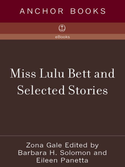 Cover image for book Miss Lulu Bett and Selected Stories