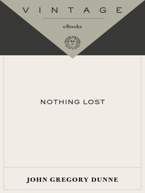 Cover image for book Nothing Lost