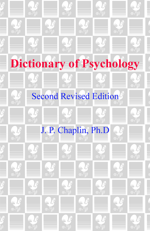 Cover image for book Dictionary of Psychology