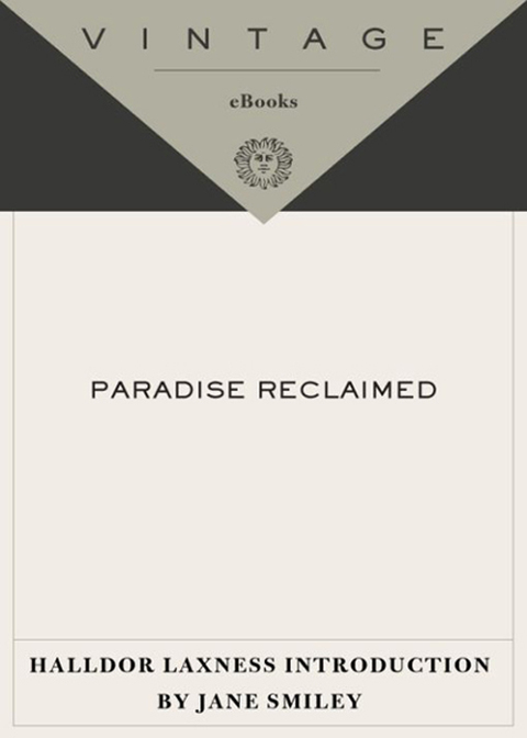 Cover image for book Paradise Reclaimed