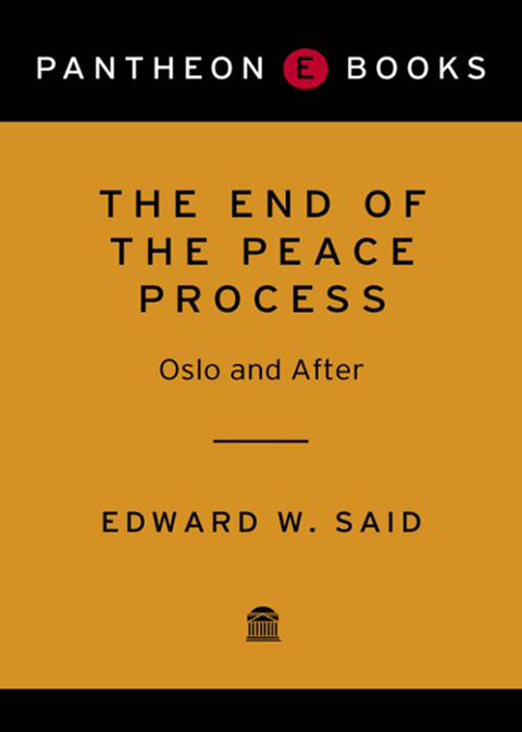 Cover image for book The End of the Peace Process