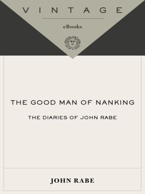 Cover image for book The Good Man of Nanking