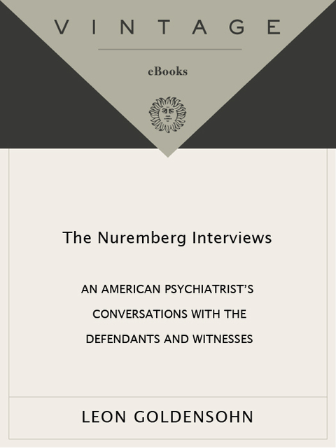 Cover image for book The Nuremberg Interviews