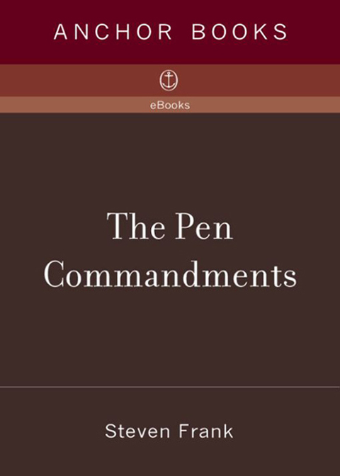 Cover image for book The Pen Commandments
