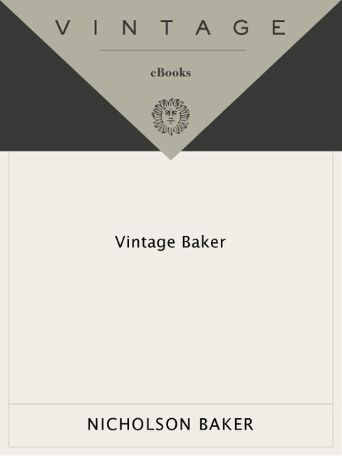 Cover image for book Vintage Baker