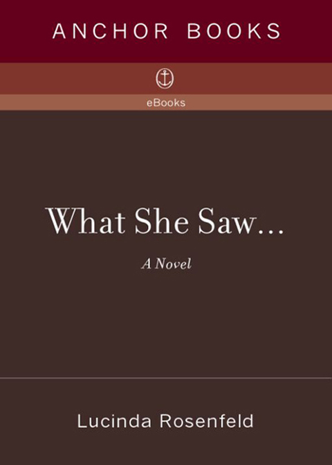 Cover image for book What She Saw...
