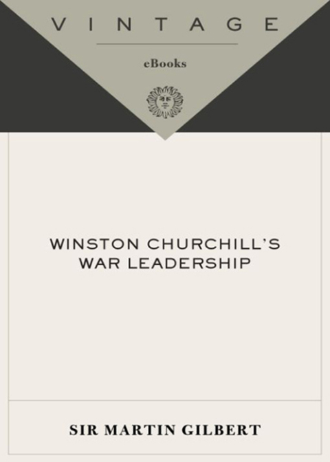 Cover image for book Winston Churchill's War Leadership