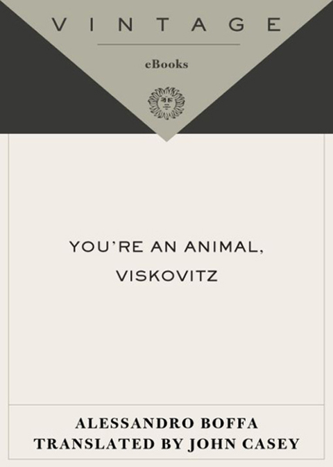 Cover image for book You're an Animal, Viskovitz