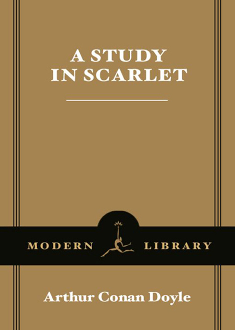 Cover image for book A Study in Scarlet