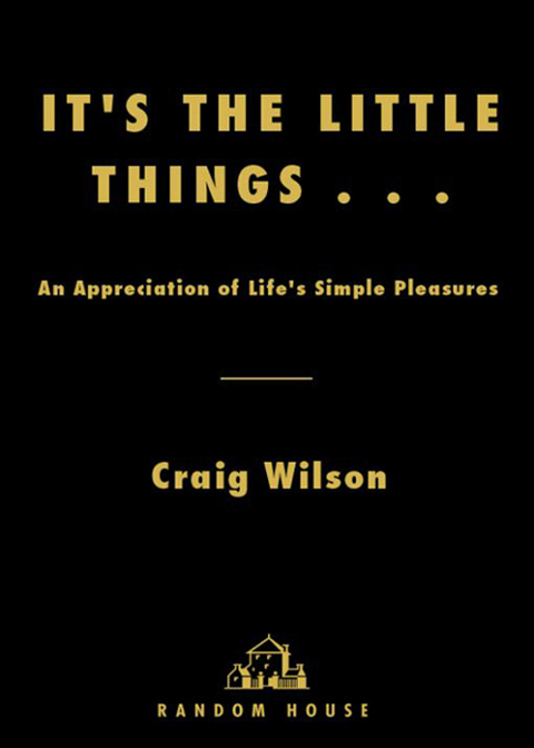 Cover image for book It's the Little Things . . .
