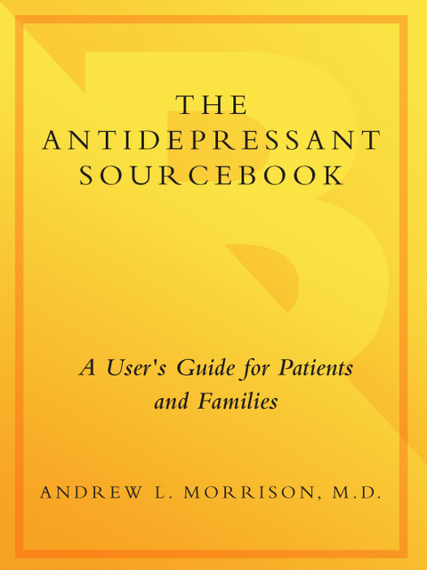Cover image for book The Antidepressant Sourcebook