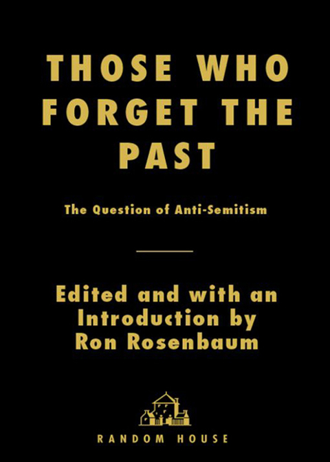 Cover image for book Those Who Forget the Past