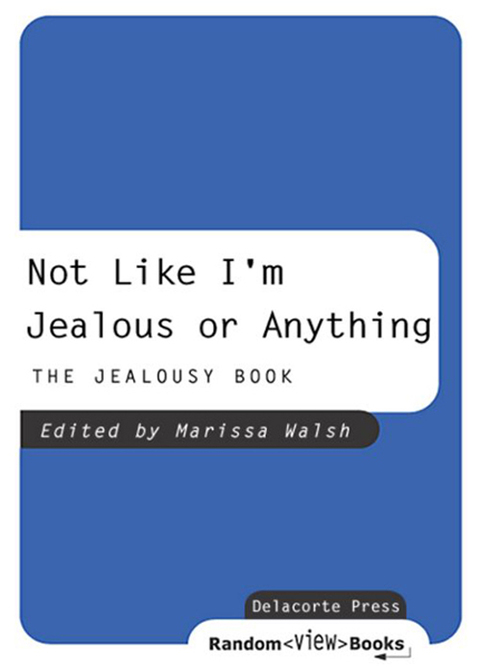 Cover image for book Not Like I'm Jealous or Anything