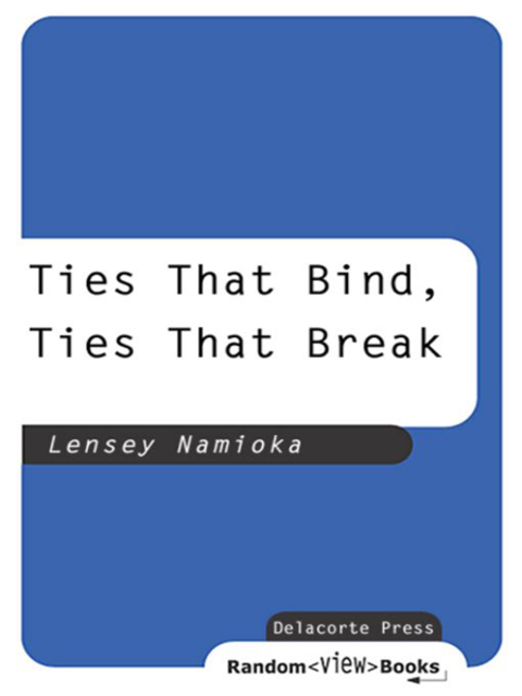 Cover image for book Ties That Bind, Ties That Break