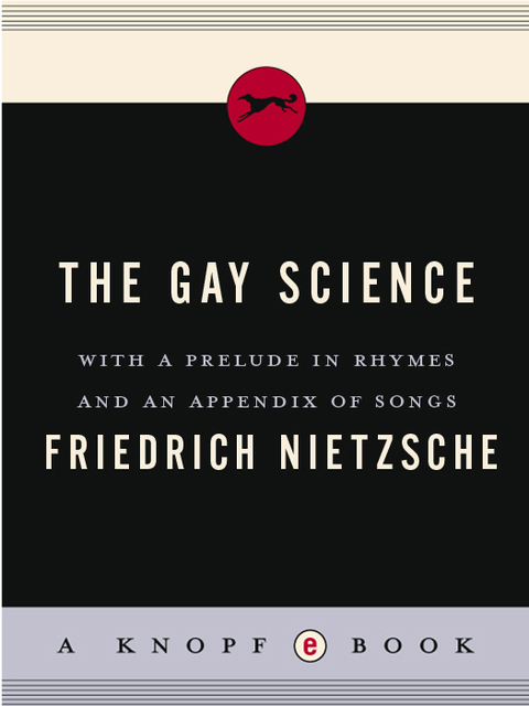 Cover image for book The Gay Science